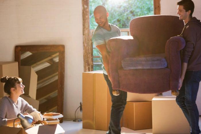 Moving furniture across country